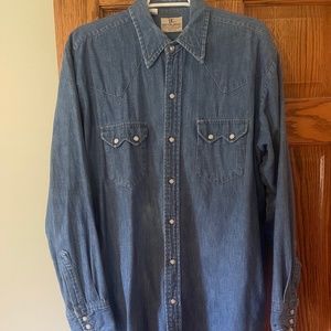 Vintage Dee Cee Brand Denim Shirt